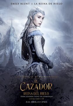 Póster España La reina de hielo