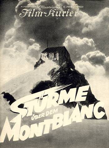Poster of Storm Over Mont Blanc - Alemania