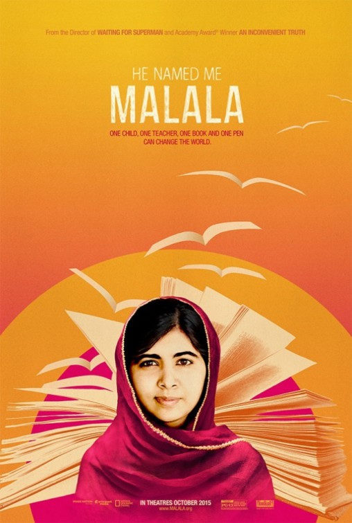 Poster of He Named Me Malala - Estados Unidos