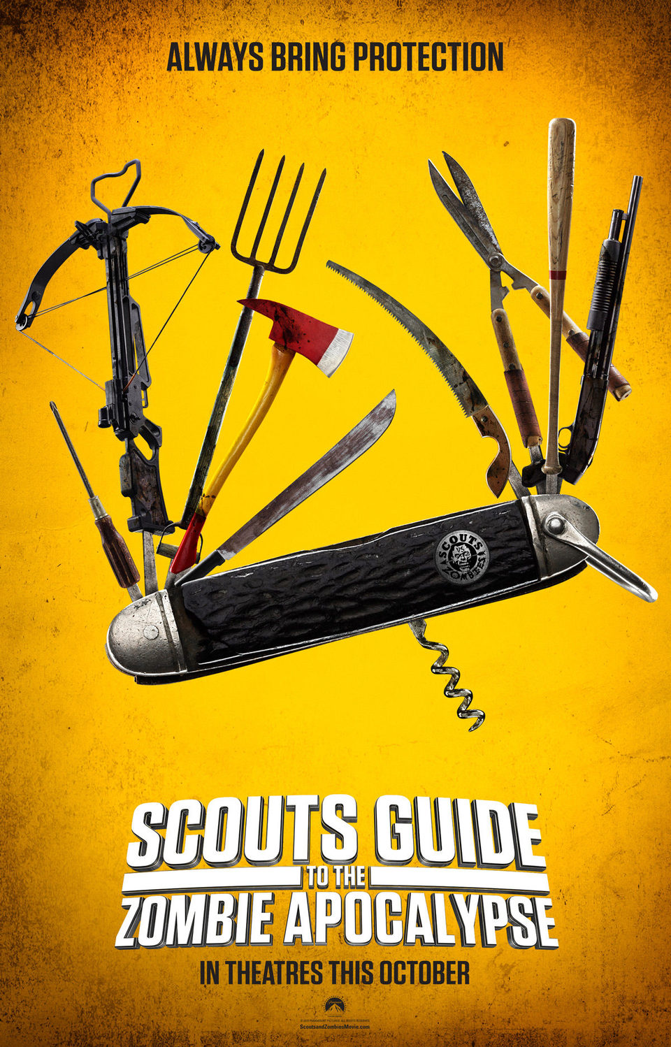 Poster of Scouts Guide to the Zombie Apocalypse - Estados Unidos