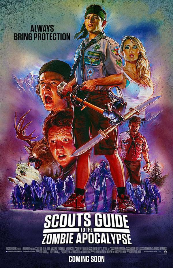 Poster of Scouts Guide to the Zombie Apocalypse - Estados Unidos #3