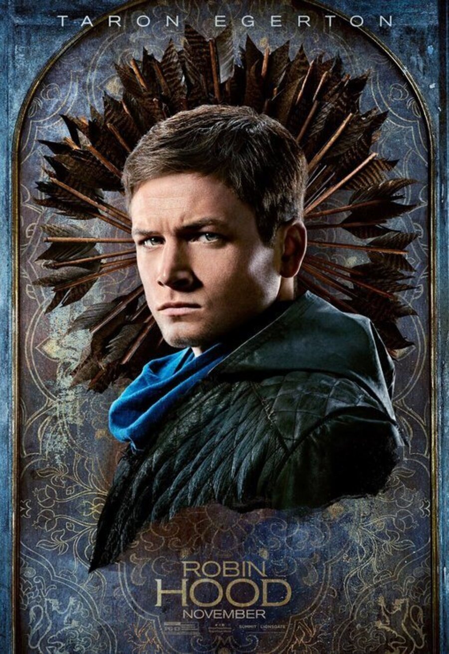 Poster of Robin Hood - Póster Taron Egerton