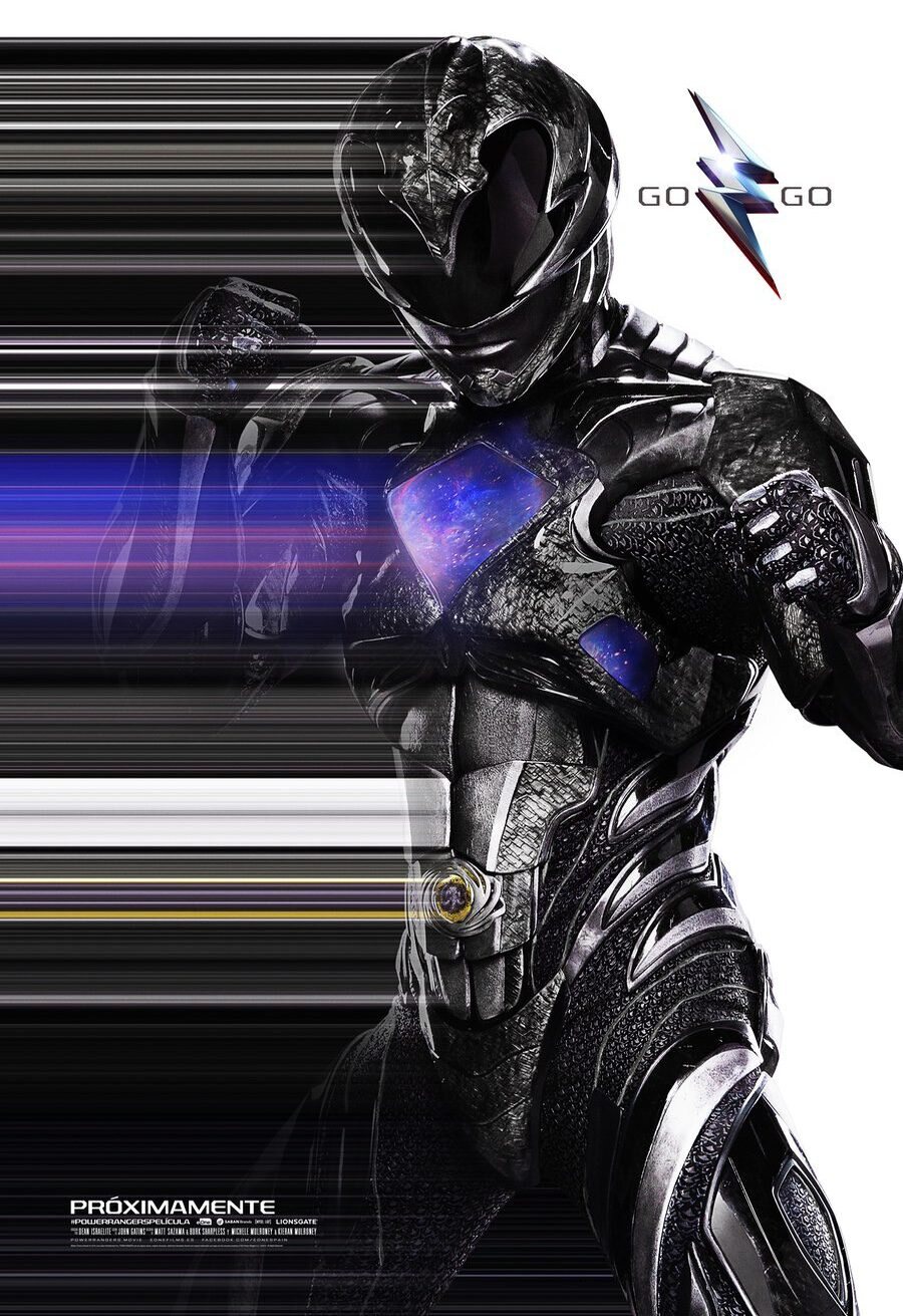 Poster of Power Rangers - Teaser póster Zack #2
