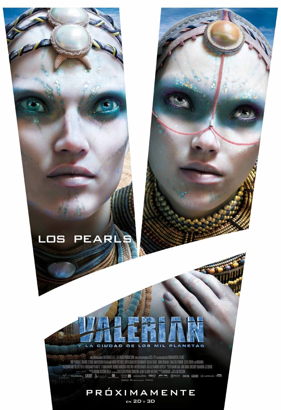 Poster of Valerian and the City of a Thousand Planets - Los Pearls