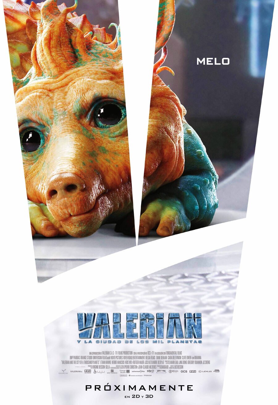 Poster of Valerian and the City of a Thousand Planets - Melo