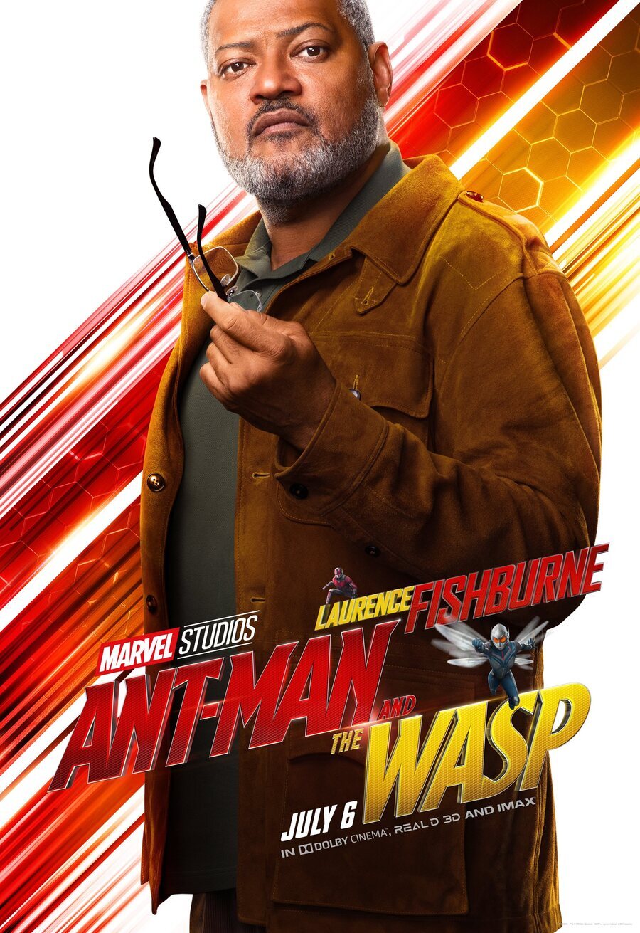 Poster of Ant-Man and the Wasp - Póster Laurence Fishburne