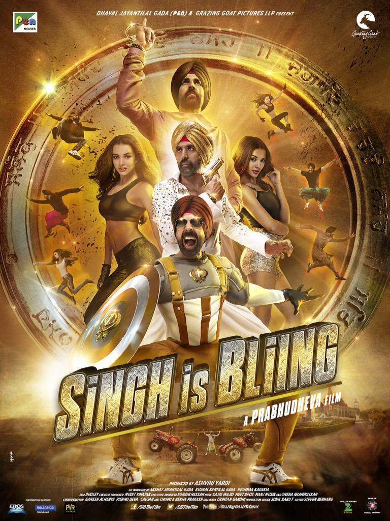 Poster of Singh Is Bliing - India