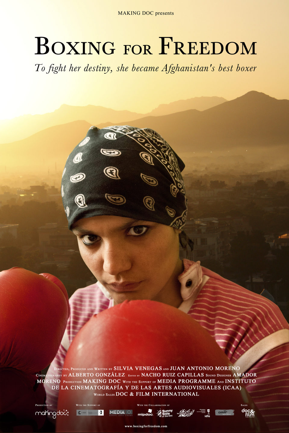 Poster of Boxing for Freedom - España