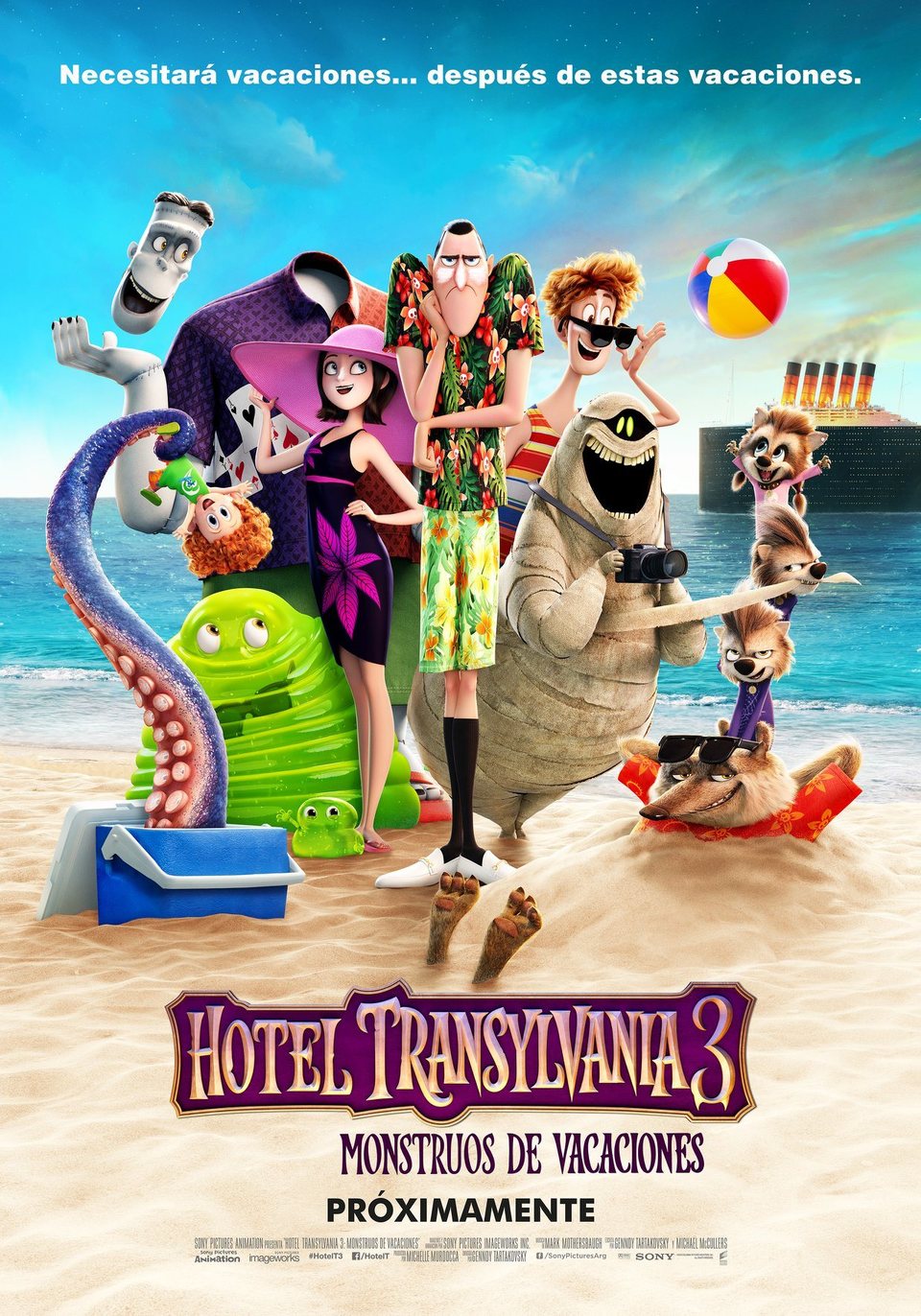 Poster of Hotel Transylvania 3: Summer Vacation - México