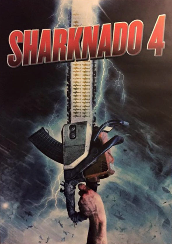 Poster of Sharknado 4: The 4th Awakens - Estados Unidos