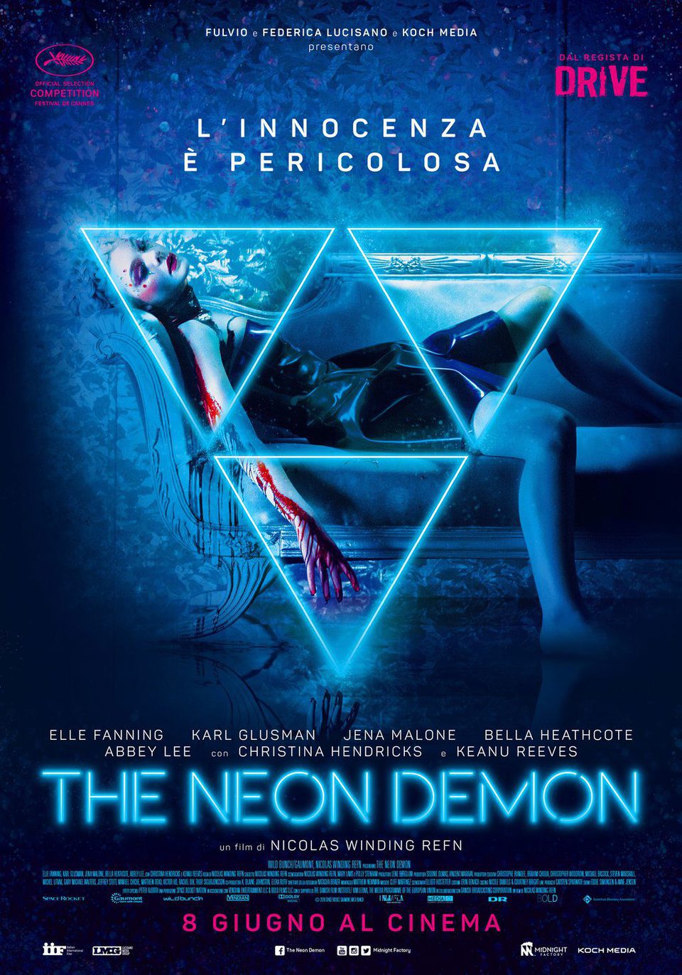 Poster of The Neon Demon - Italia