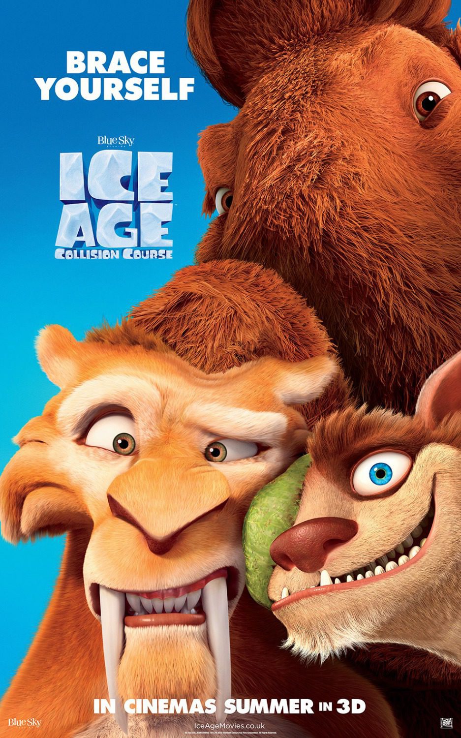 Poster of Ice Age: Collision Course - Personajes Reino Unido #2