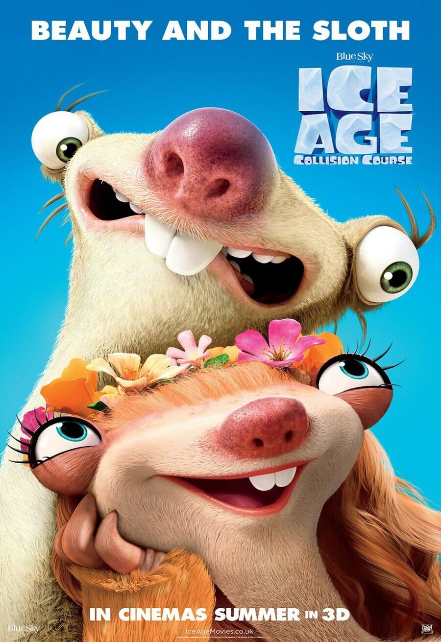 Poster of Ice Age: Collision Course - Personajes Reino Unido #3