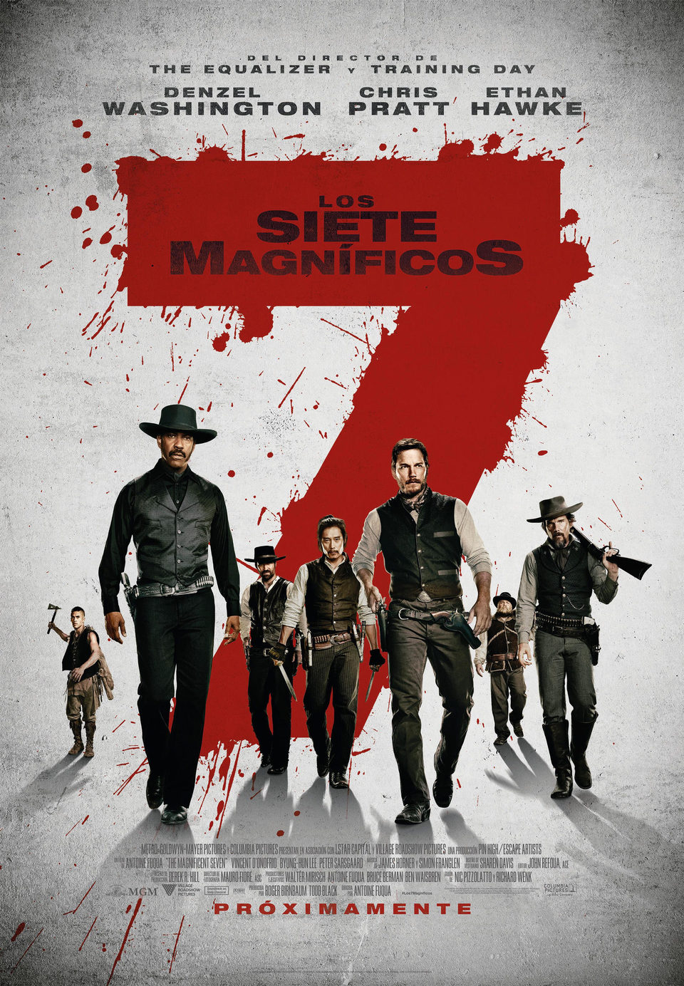Poster of The Magnificent Seven - España