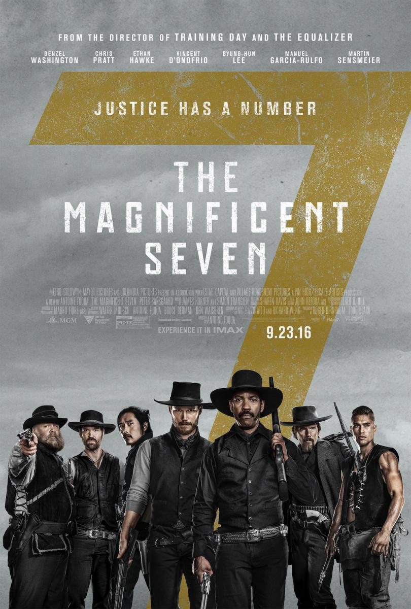 Poster of The Magnificent Seven - Reino Unido