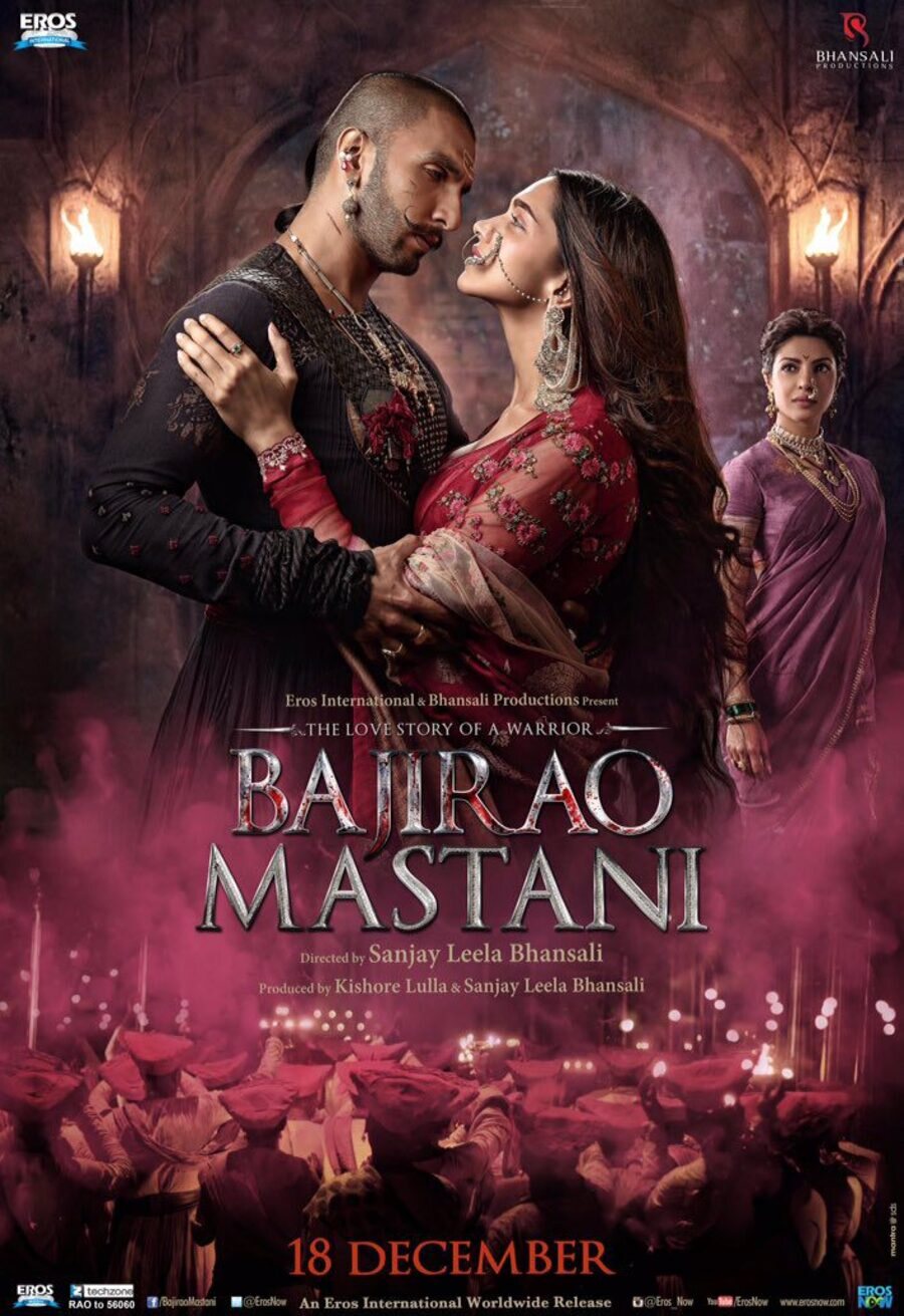 Poster of Bajirao Mastani - Estados Unidos