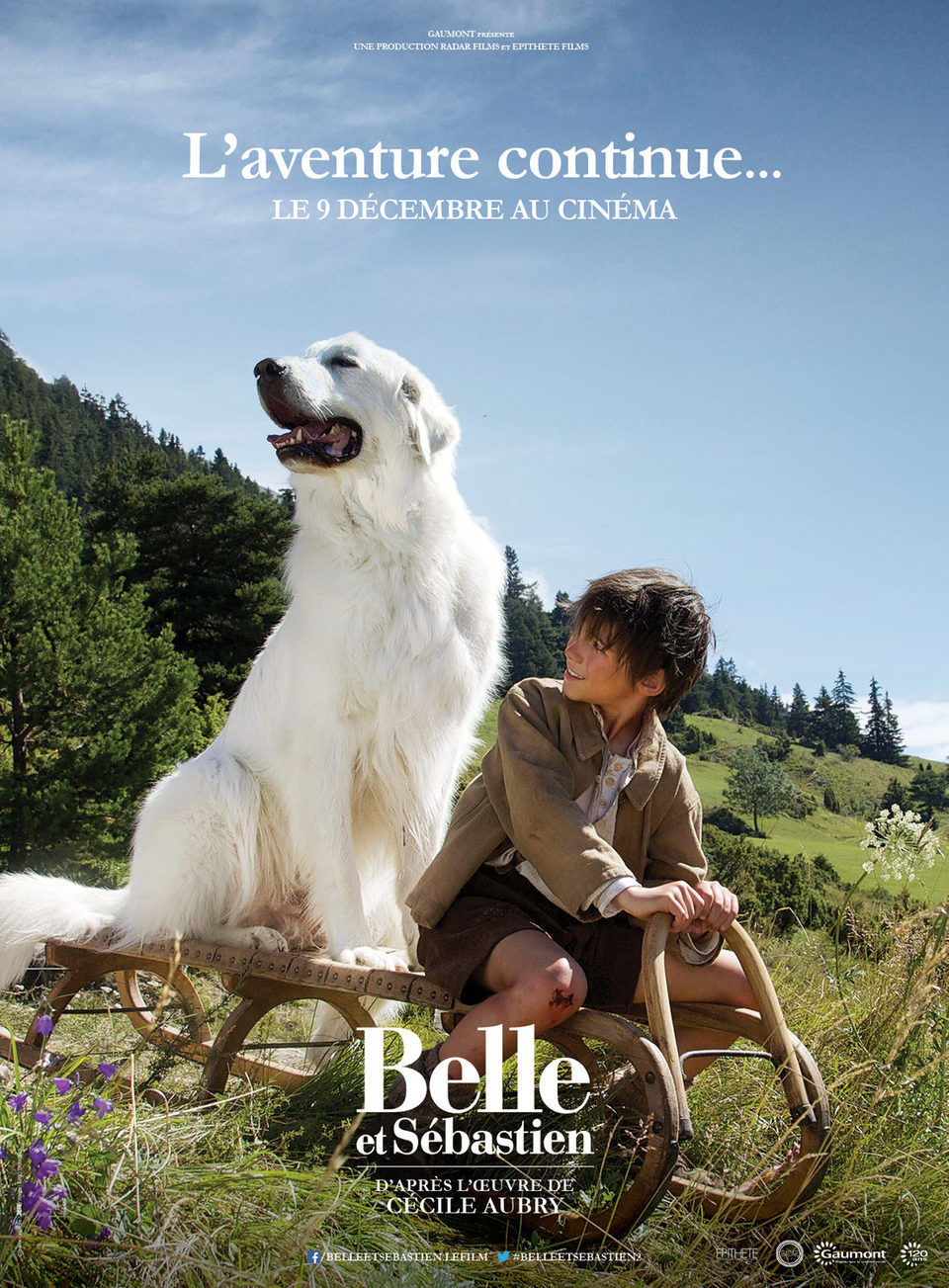 Poster of Belle & Sebastian: The Adventure continues - Francia