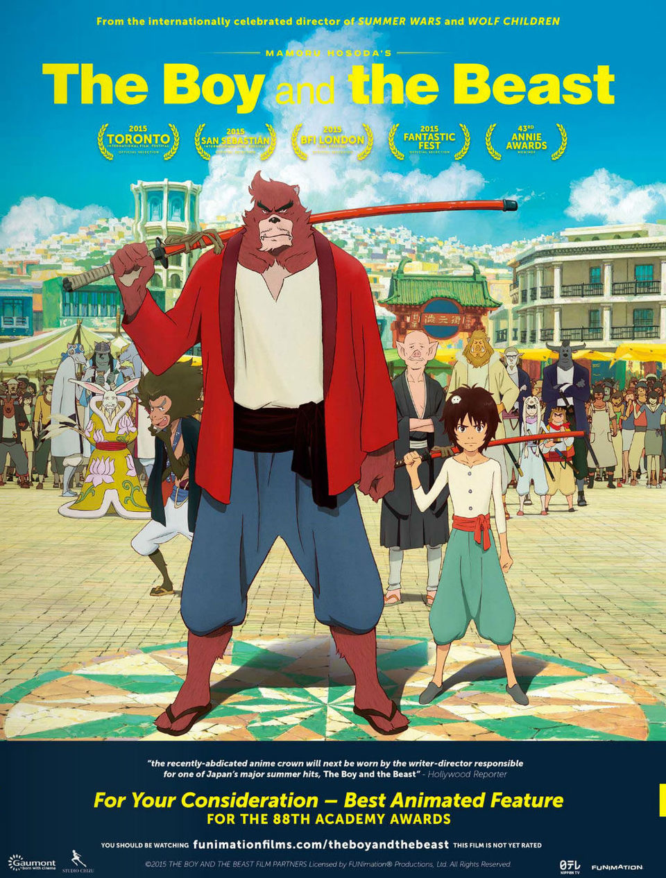 Poster of The Boy and the Beast - Reino Unido