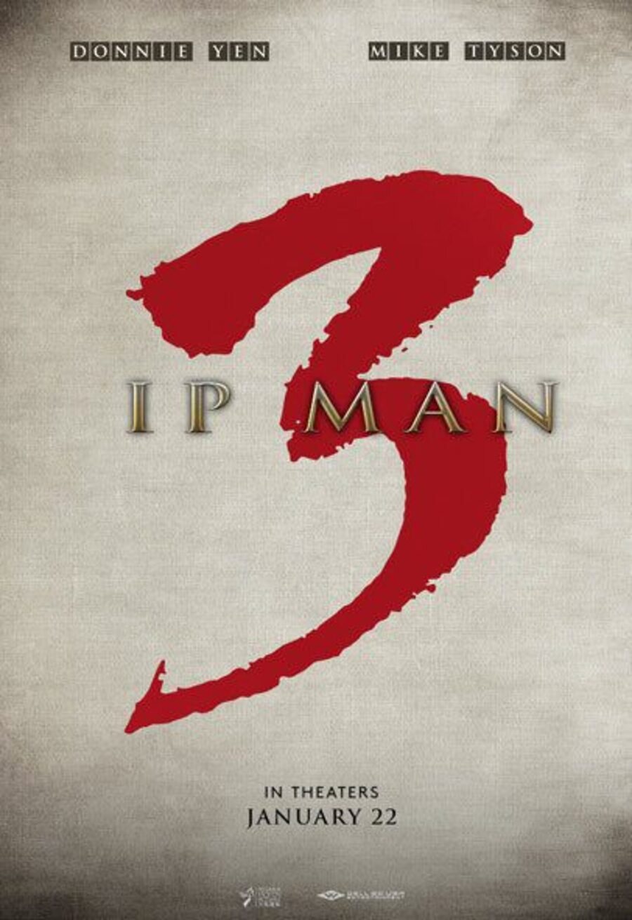 Poster of Ip Man 3 - Reino Unido