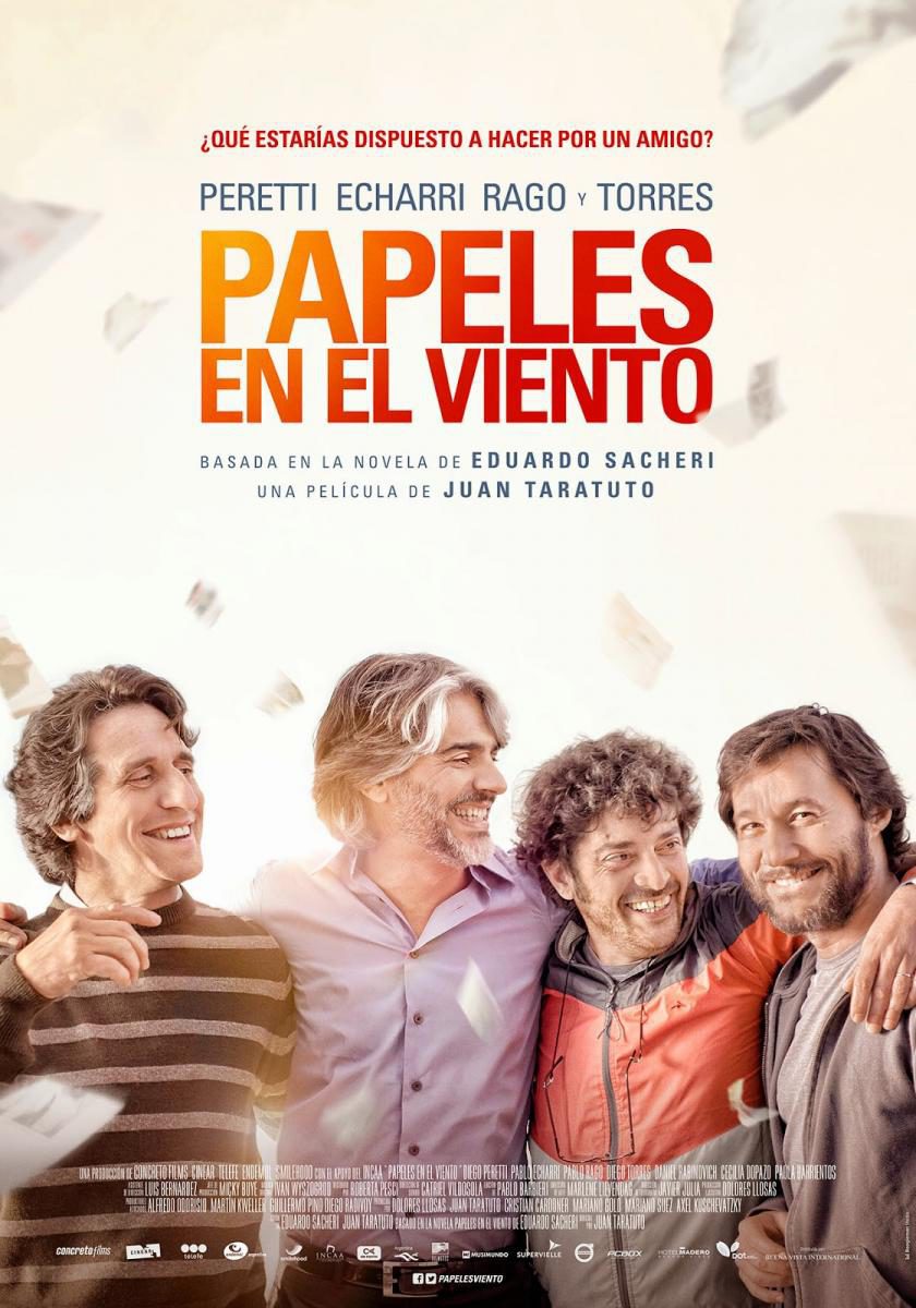 Poster of Papers in the Wind - España