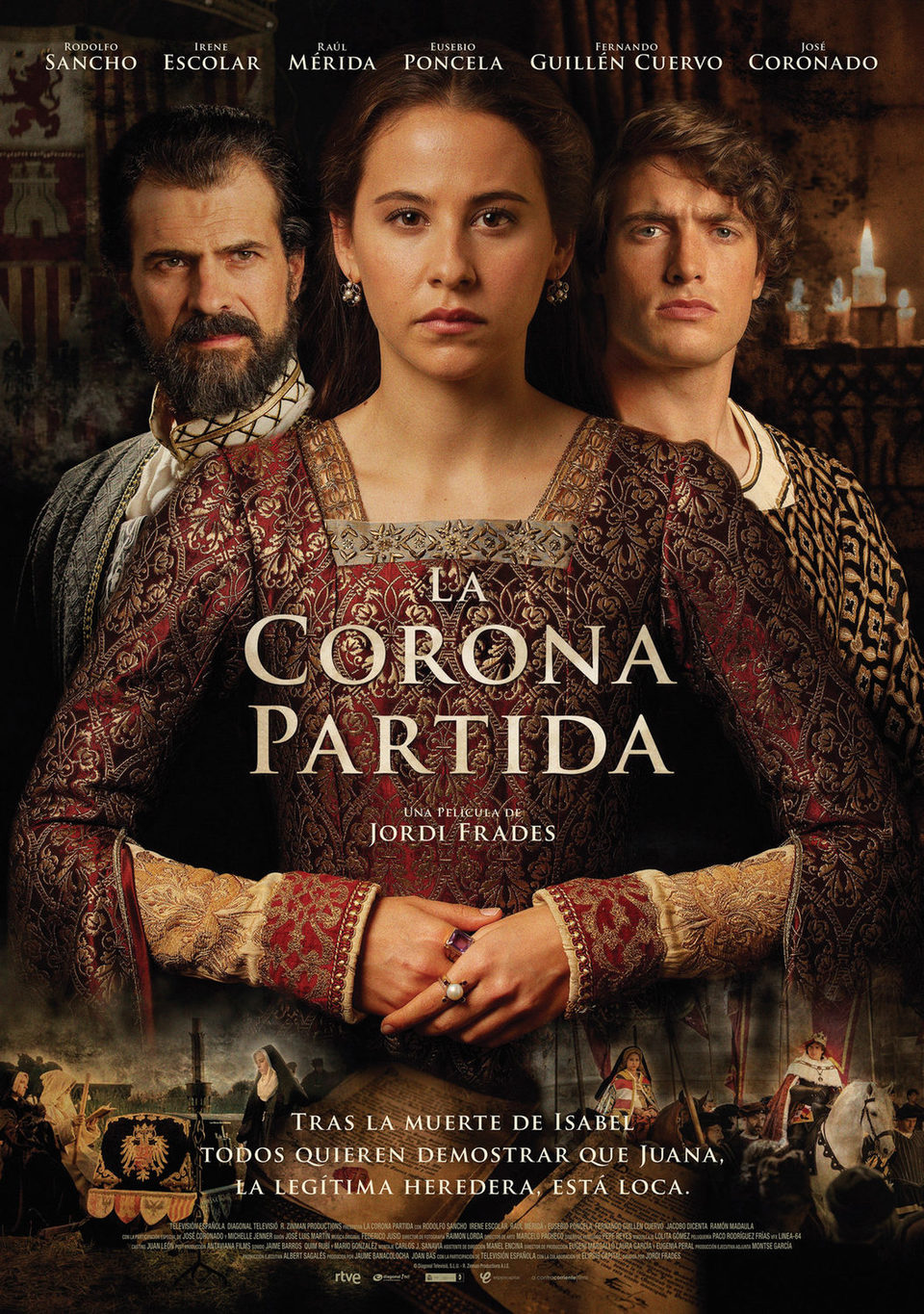 Poster of La corona partida - España