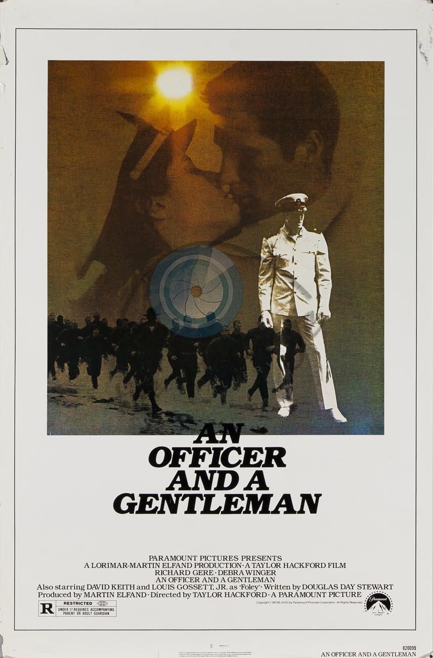 Poster of An Officer and a Gentleman - Estados Unidos