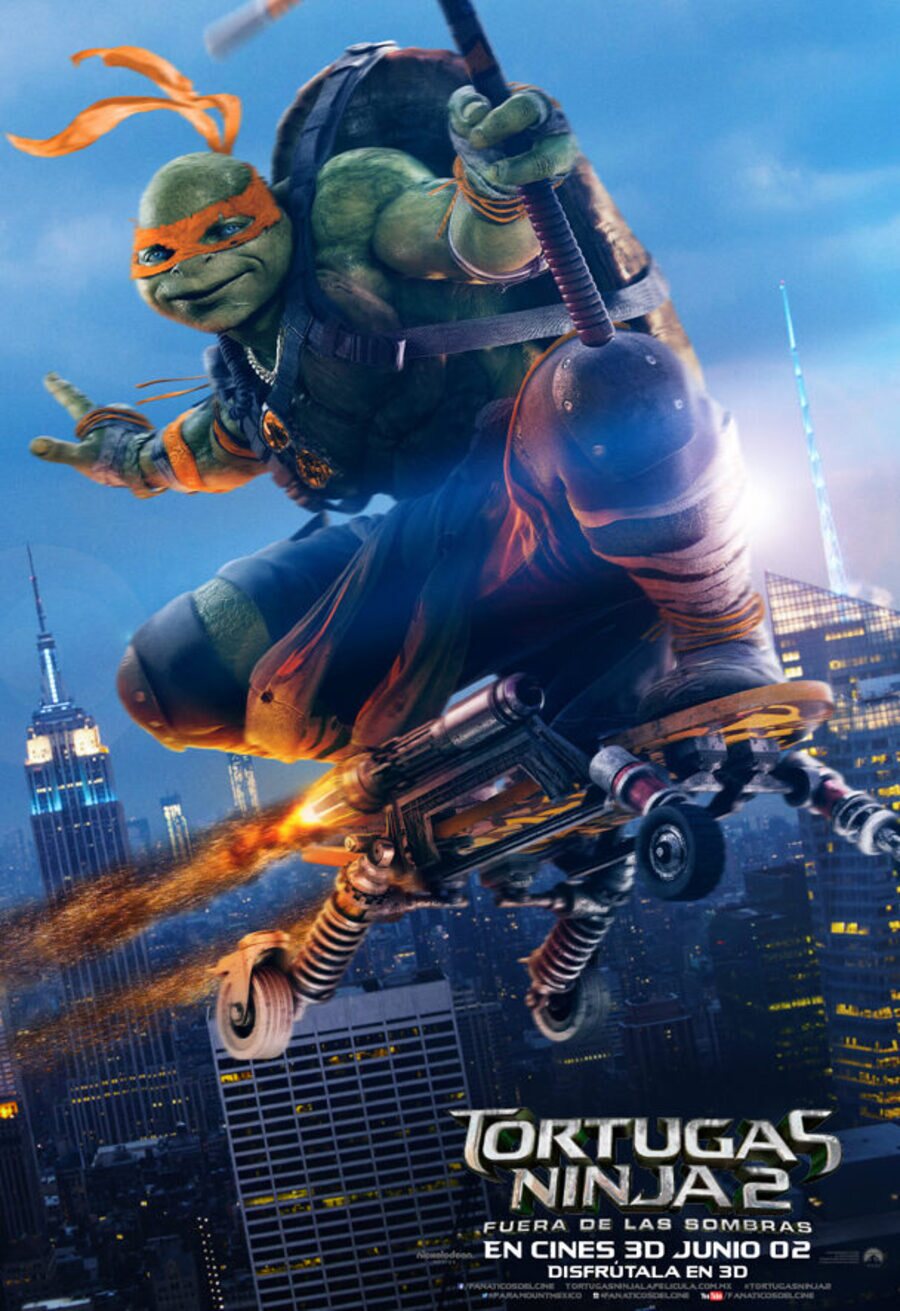 Poster of Teenage Mutant Ninja Turtles 2 - España #2