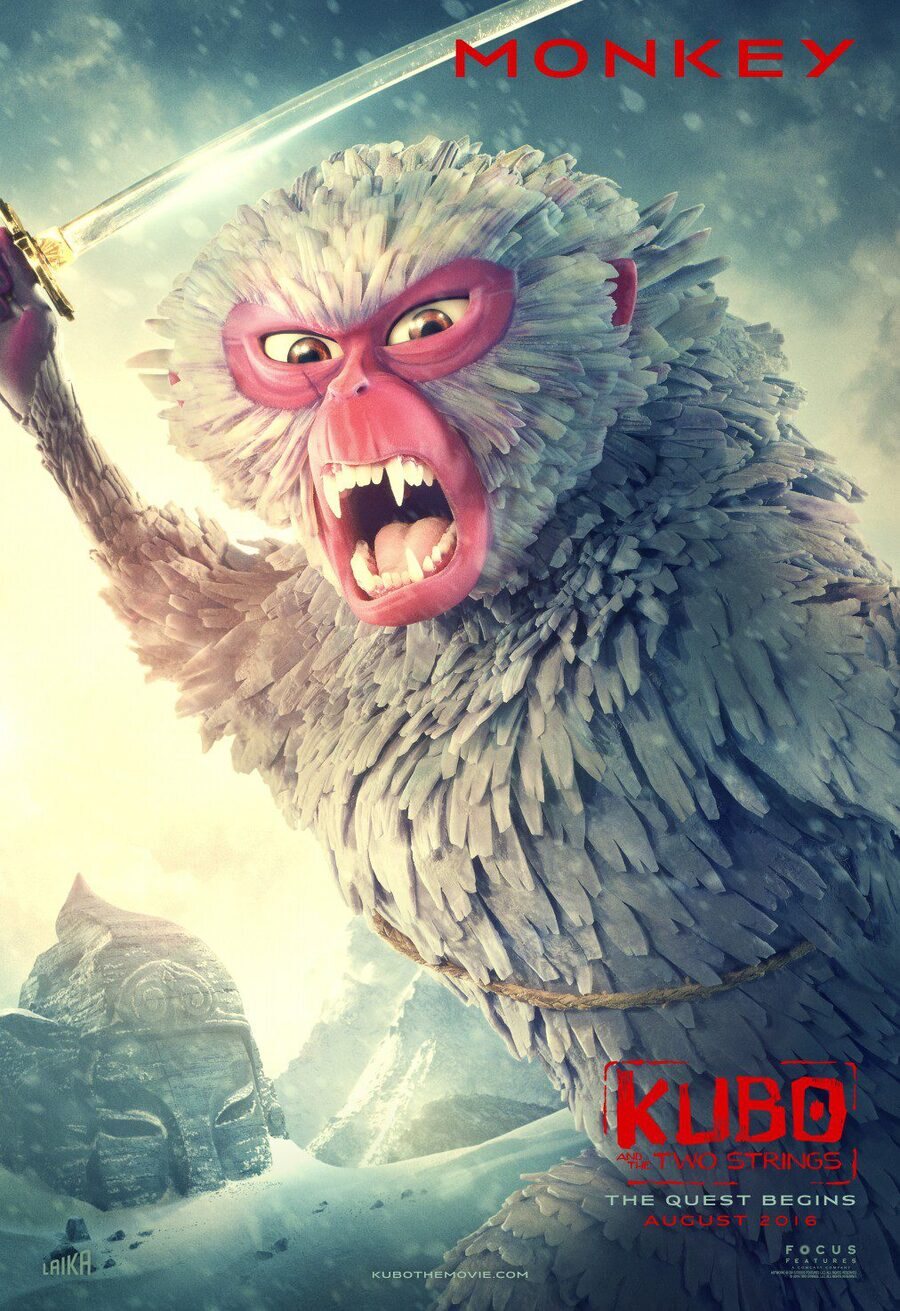 Poster of Kubo and the Two Strings - Monkey