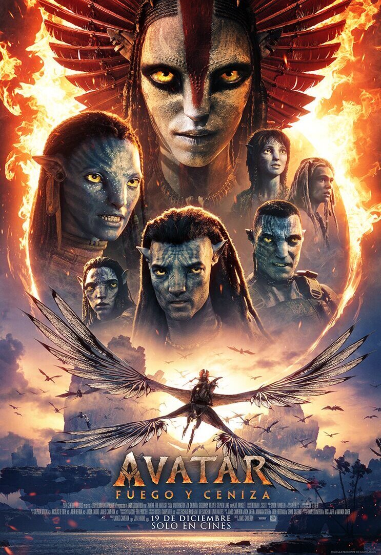 Poster of Avatar: Fire and Ash - Póster España