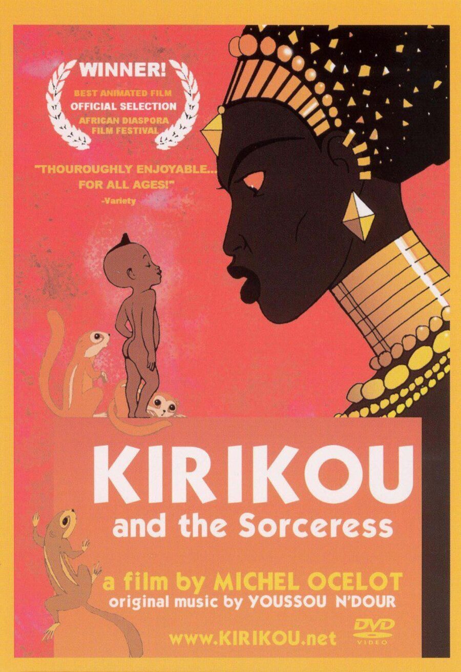 Poster of Kirikou and the Sorceress - Reino Unido