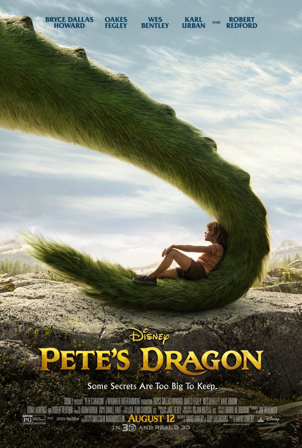 Poster of Pete's Dragon - Estados Unidos #2