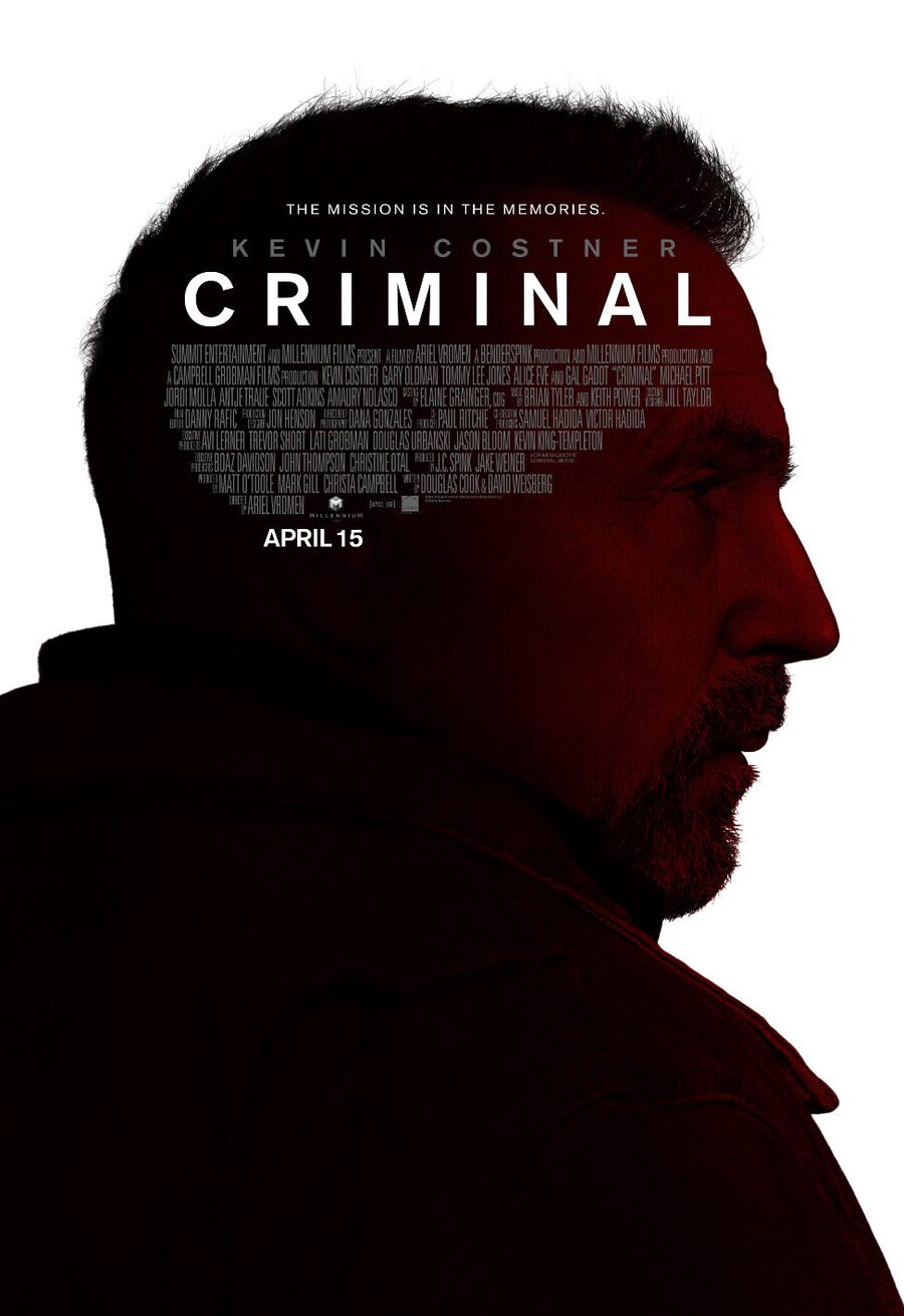Poster of Criminal - Kevin Costner