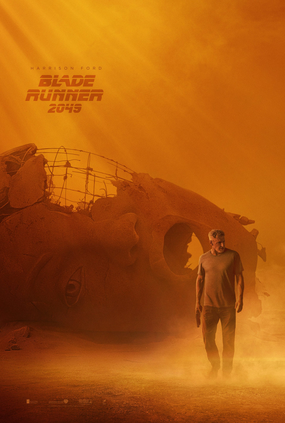 Poster of Blade Runner 2049 - Harrison Ford