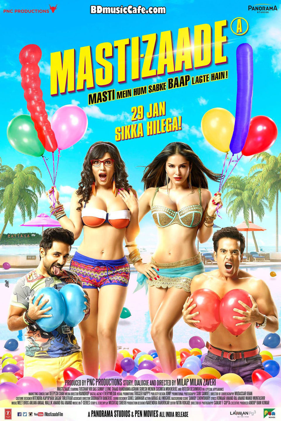 Poster of Mastizaade - India