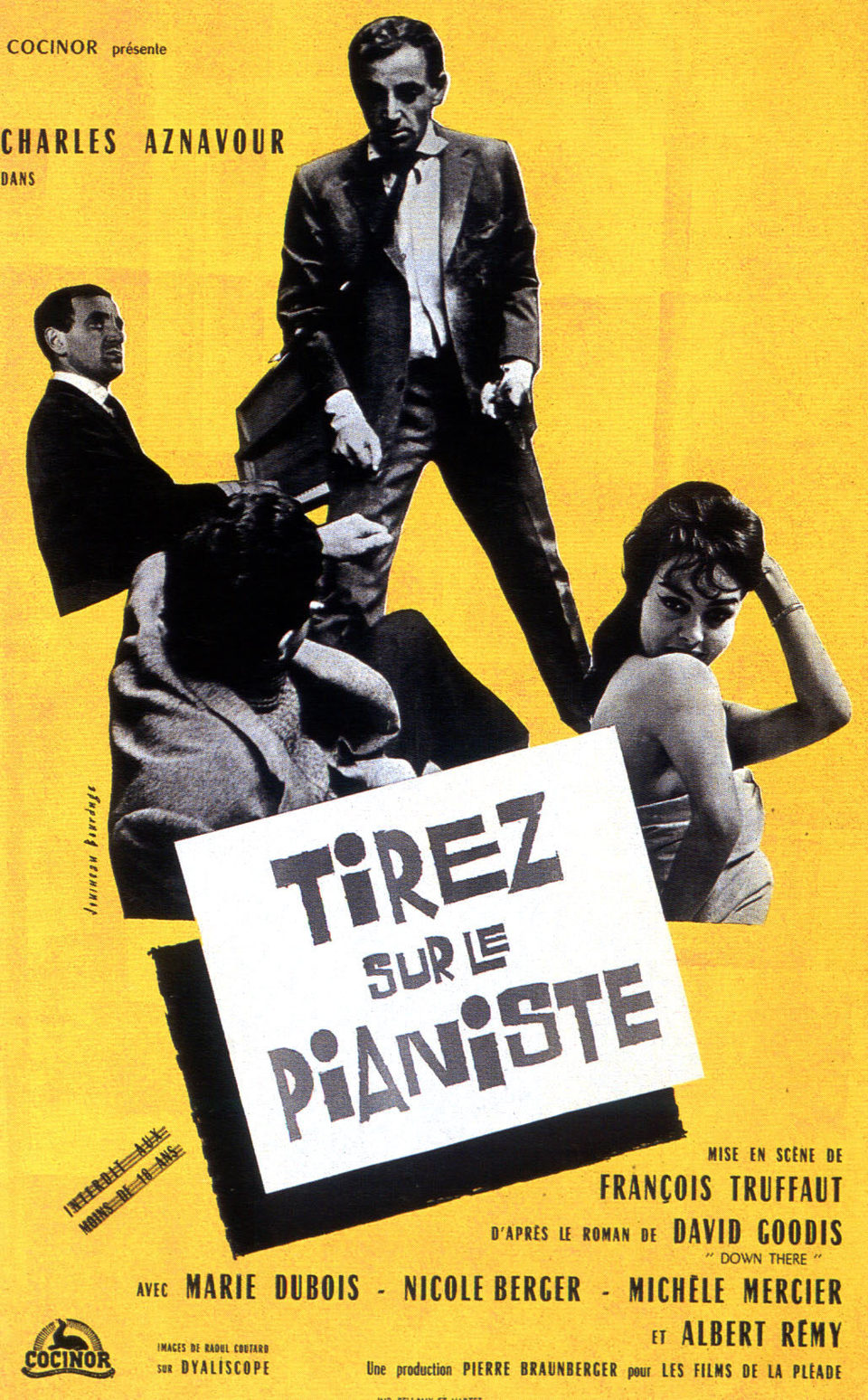 Poster of Shoot the Pianist - Francia