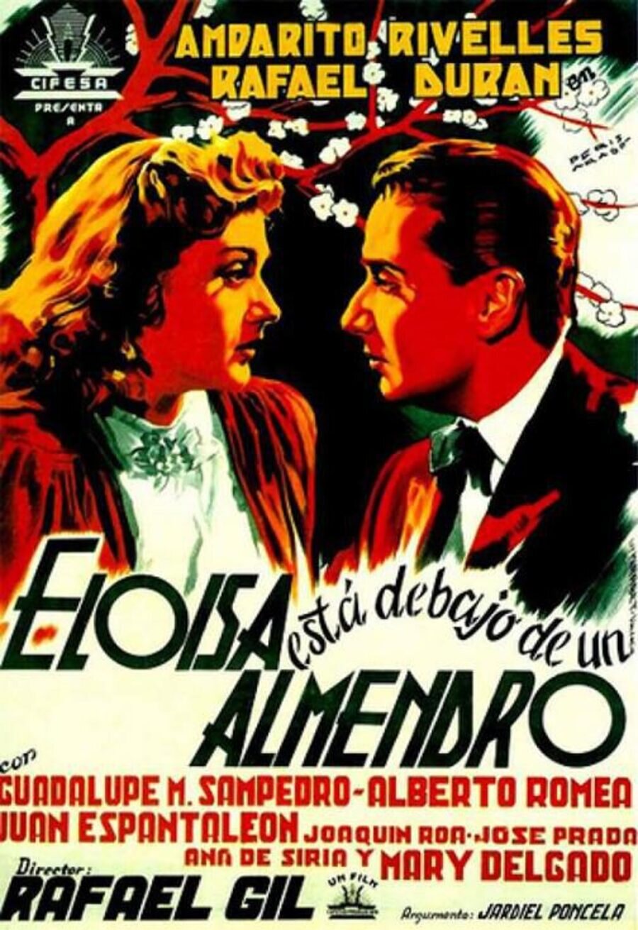 Poster of Eloisa Is Underneath an Almond Tree - Eloísa está debajo de un almendro