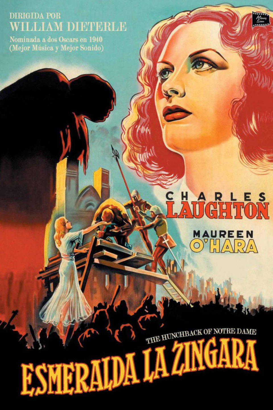 Poster of Victor Hugo's Immortal Classic The Hunchback of Notre Dame - Cartel