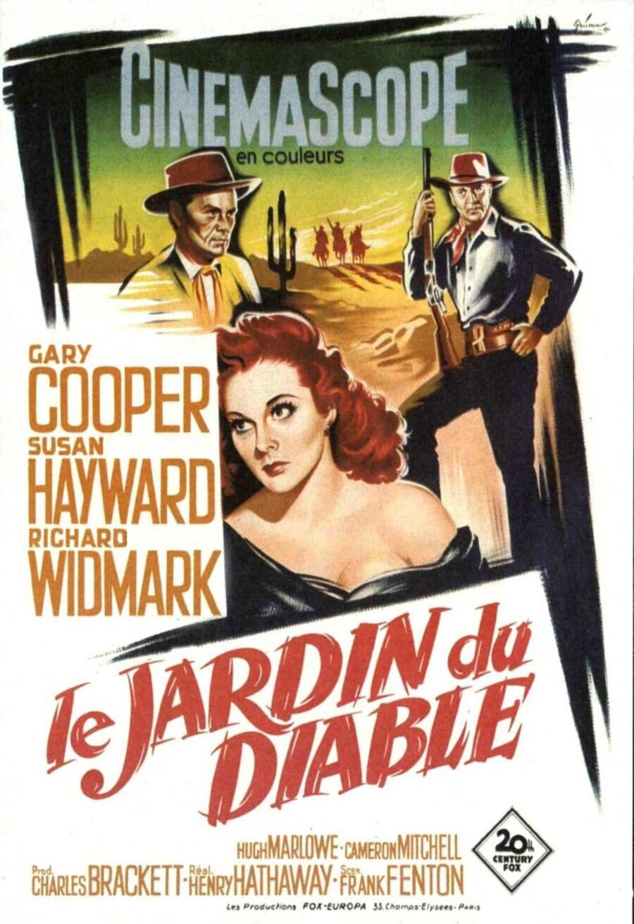 Poster of Garden of Evil - Francia