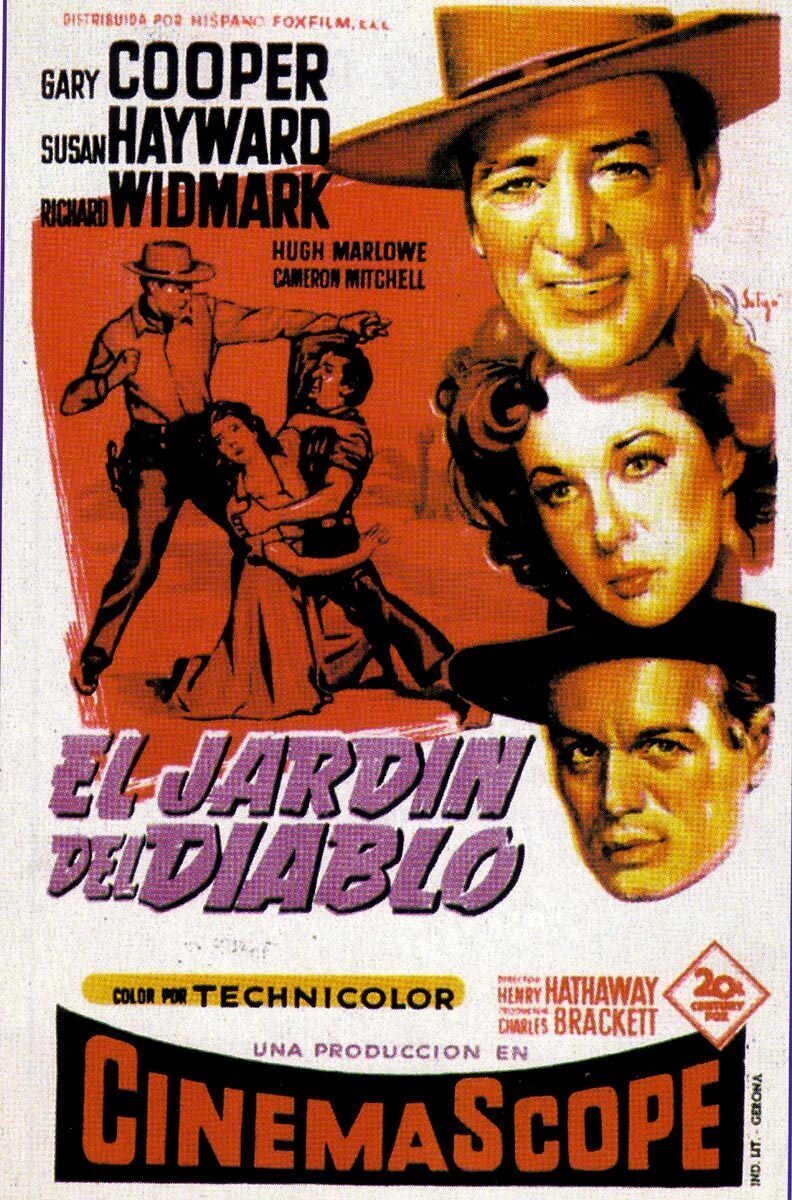 Poster of Garden of Evil - España