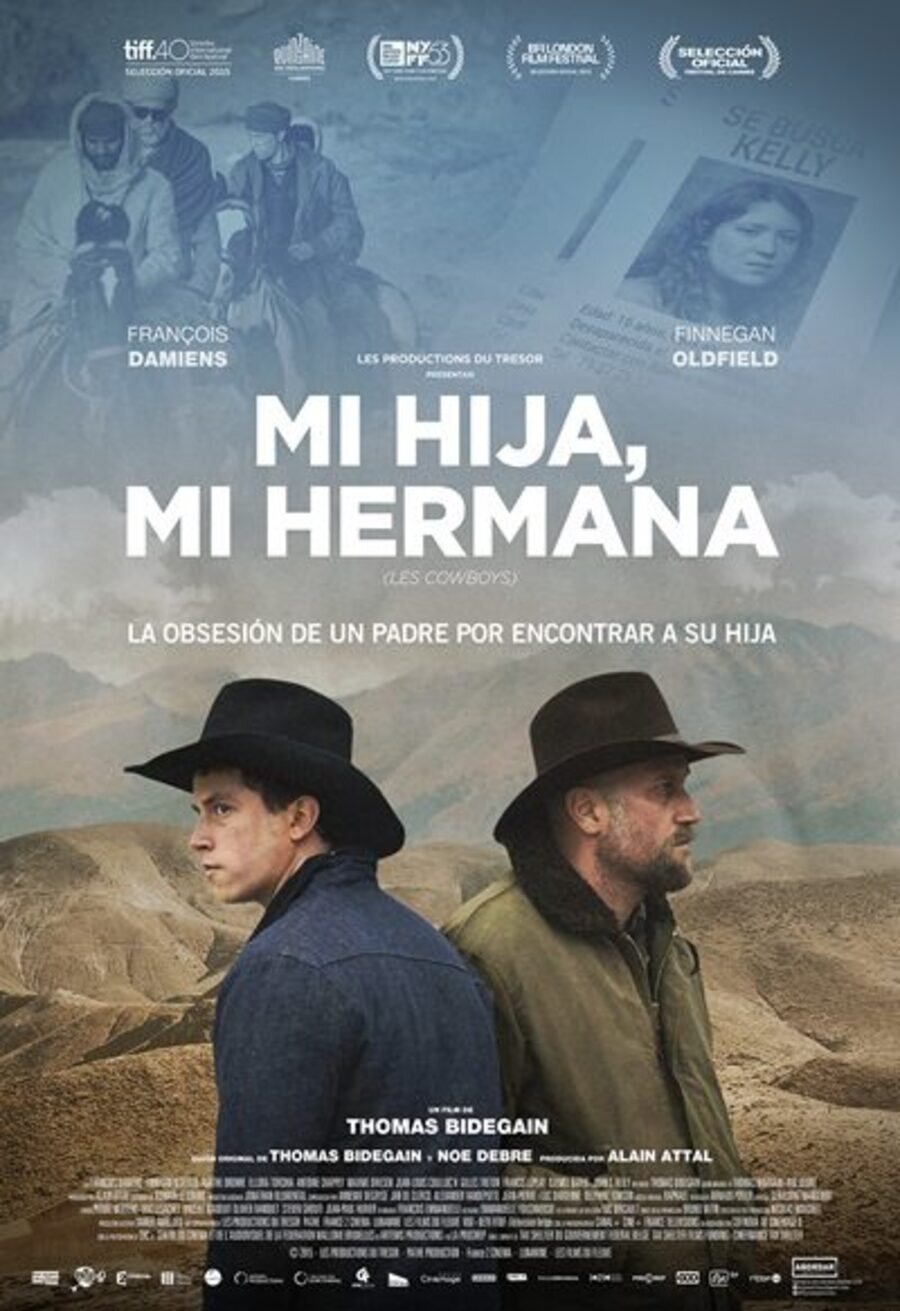Poster of Les Cowboys - Mi hija, mi hermana