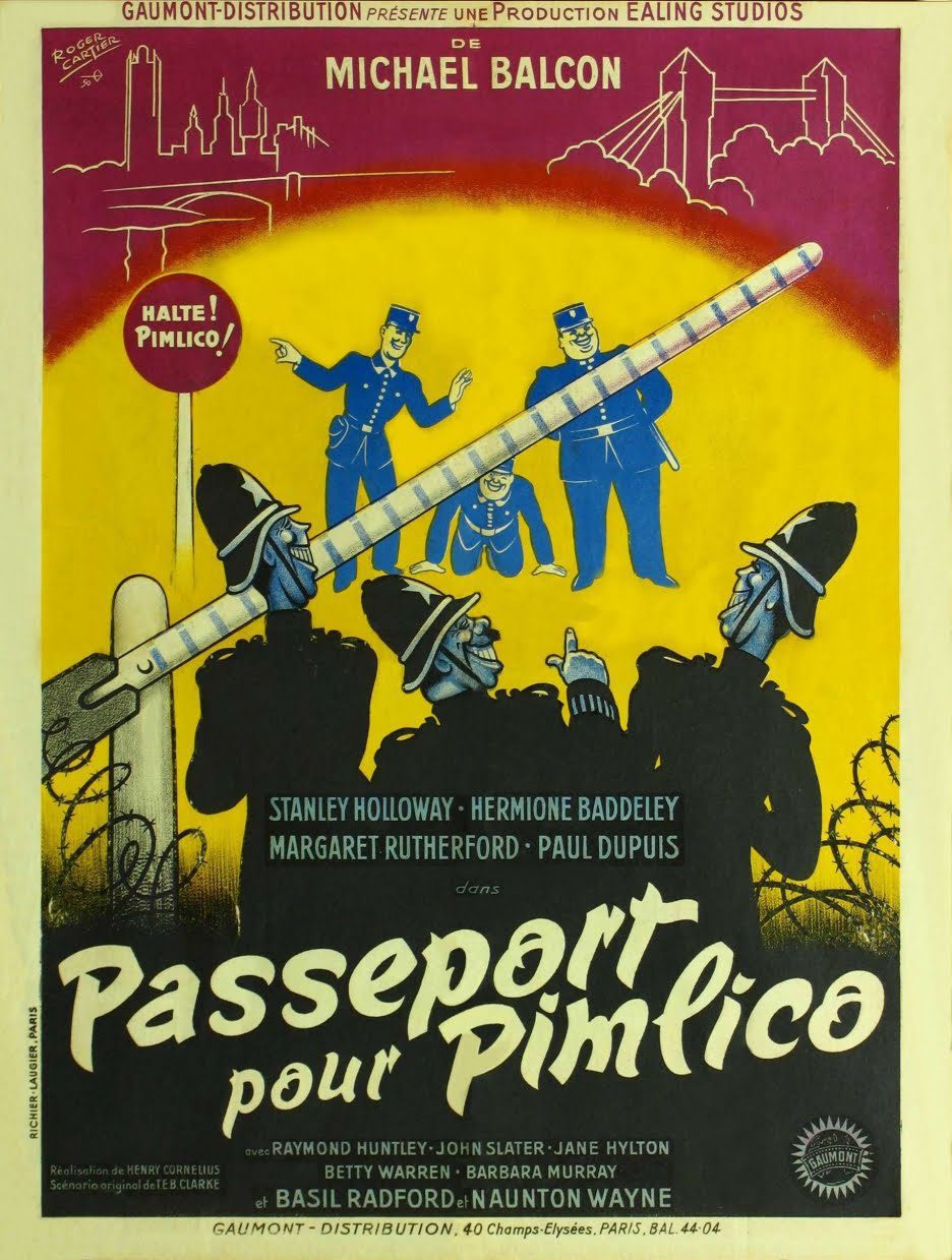 Poster of Passport to Pimlico - Reino Unido