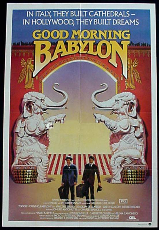 Poster of Good Morning, Babylon - Internacional
