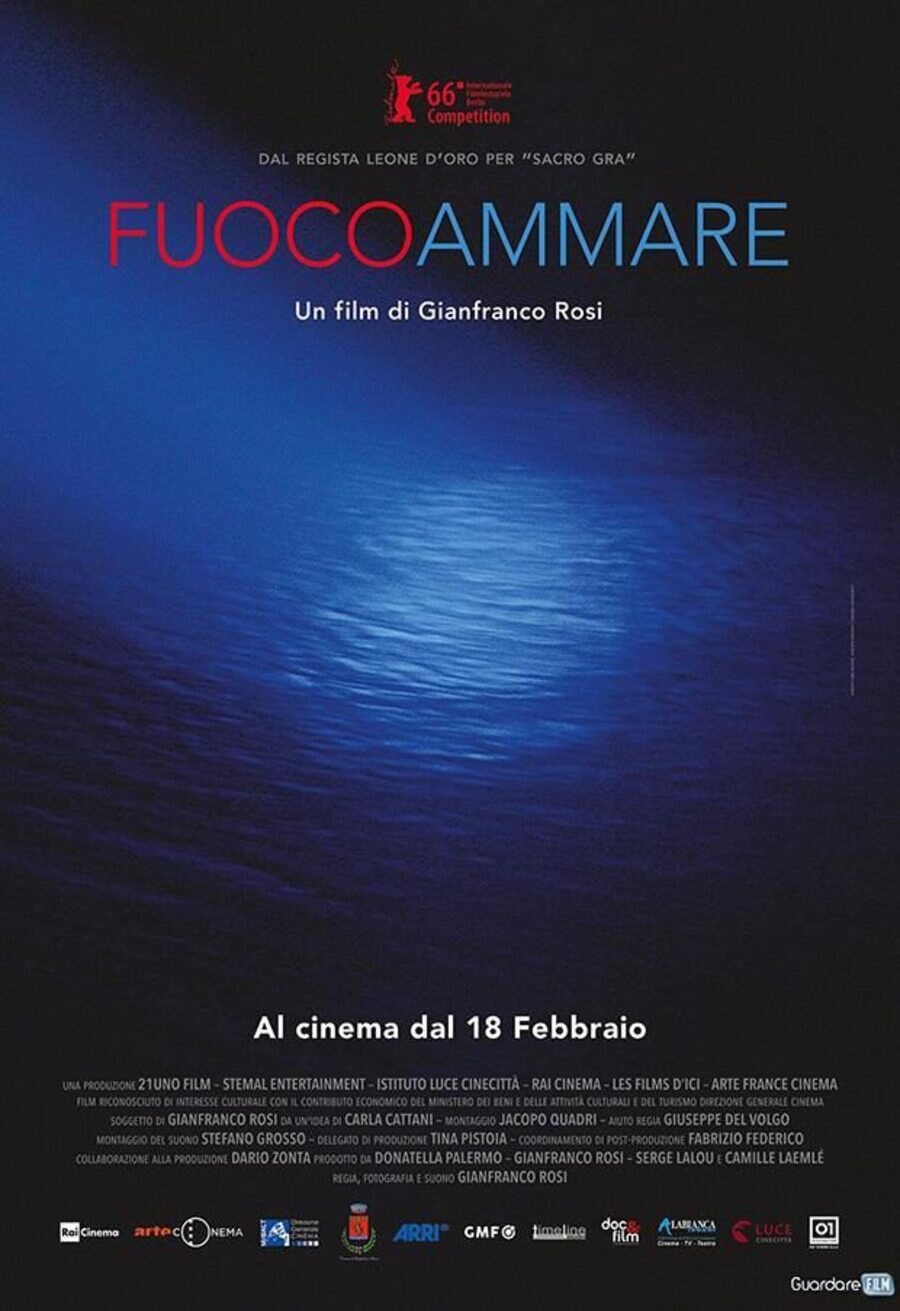 Poster of Fire at Sea - Italia