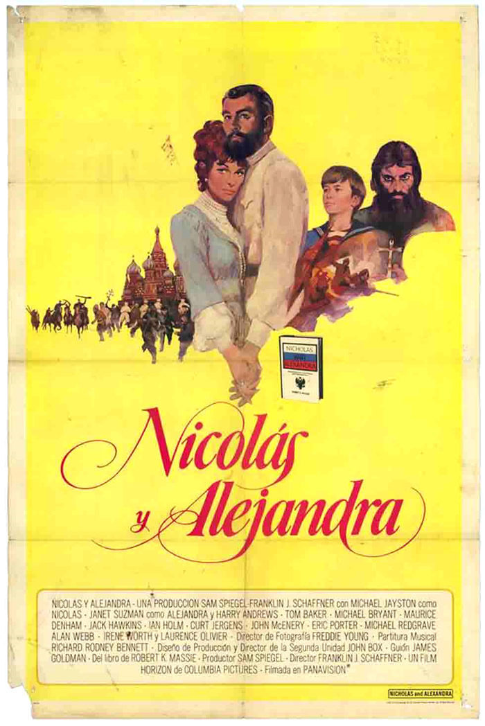Poster of Nicholas and Alexandra - España
