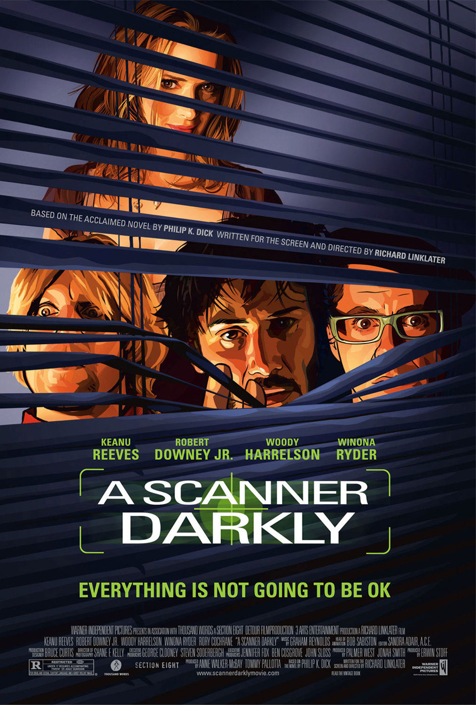 Poster of A Scanner Darkly - Estados Unidos