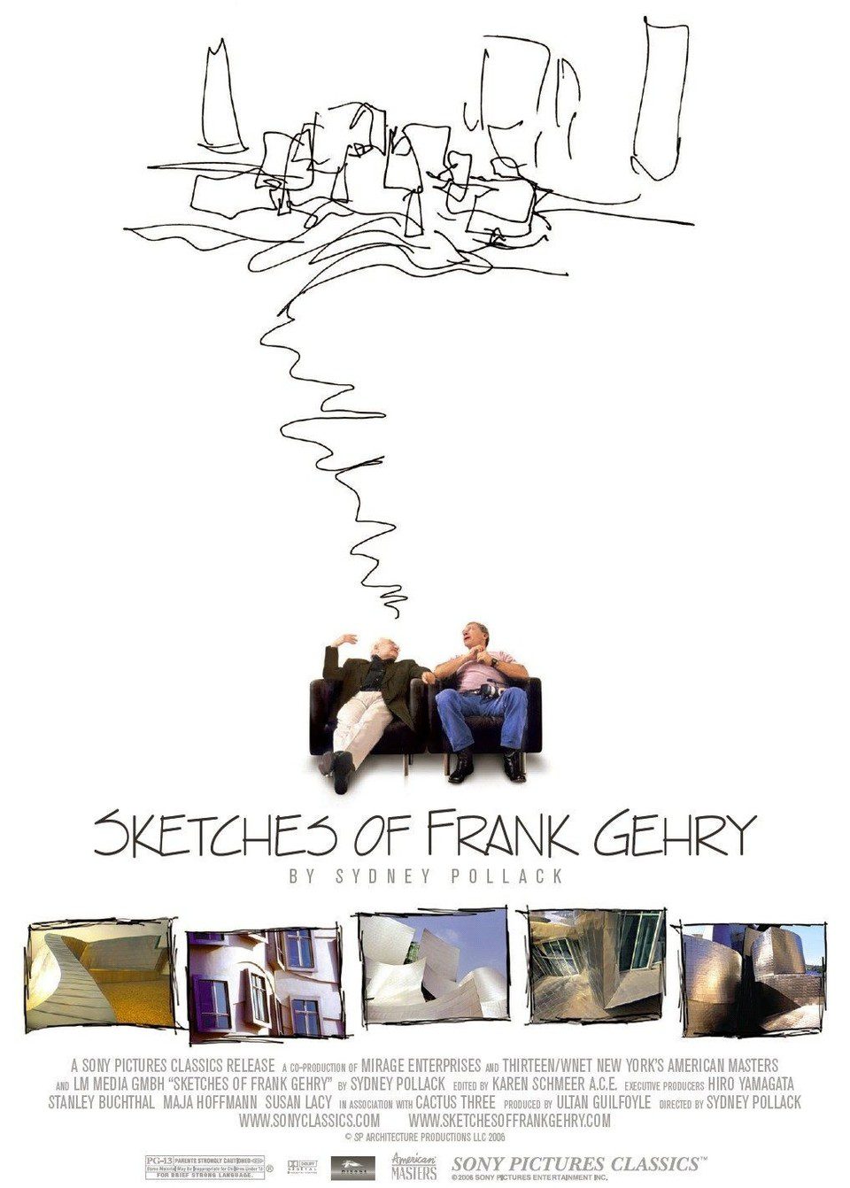Poster of Sketches of Frank Gehry - Estados Unidos