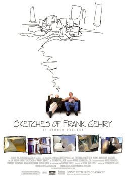 Poster Sketches of Frank Gehry