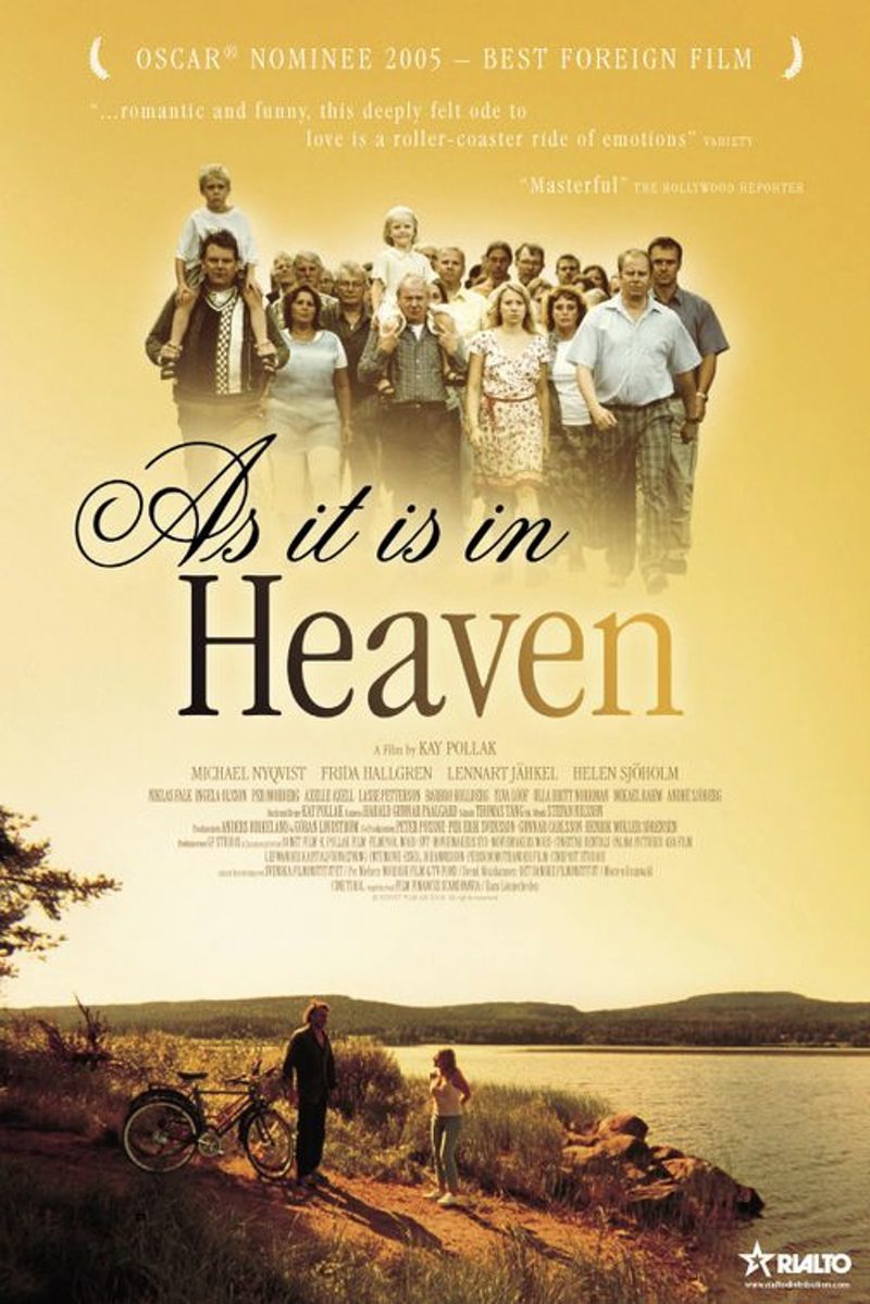 Poster of As It Is in Heaven - Estados Unidos