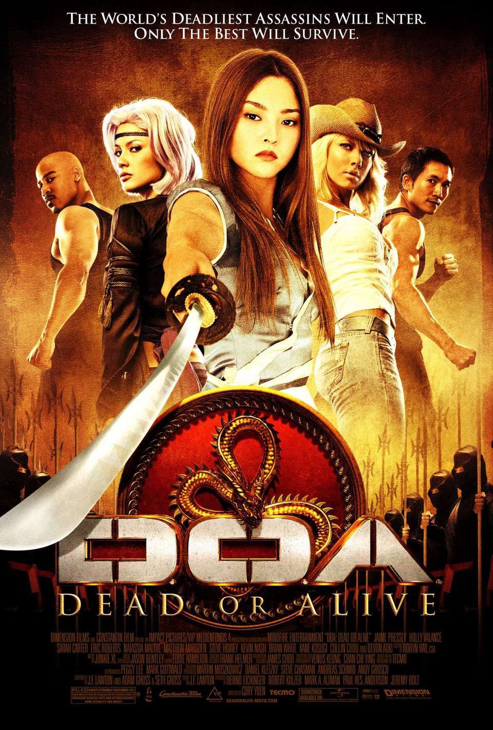Poster of DOA: Dead or Alive - Estados Unidos