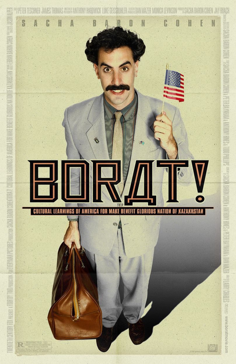 Poster of Borat: Cultural Learnings of America for Make Benefit Glorious Nation of Kazakhstan - Estados Unidos
